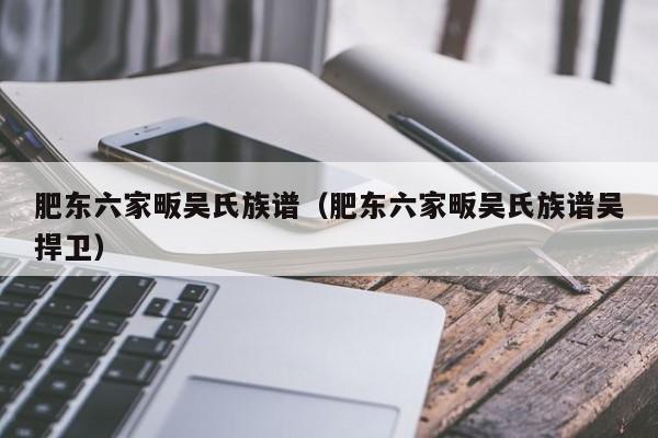 肥东六家畈吴氏族谱(肥东六家畈吴氏族谱吴捍卫)