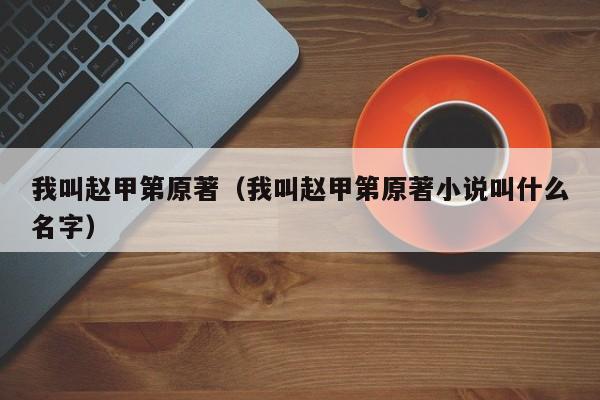 我叫赵甲第原著(我叫赵甲第原著小说叫什么名字)