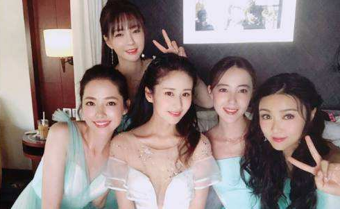 李小璐结婚伴娘团