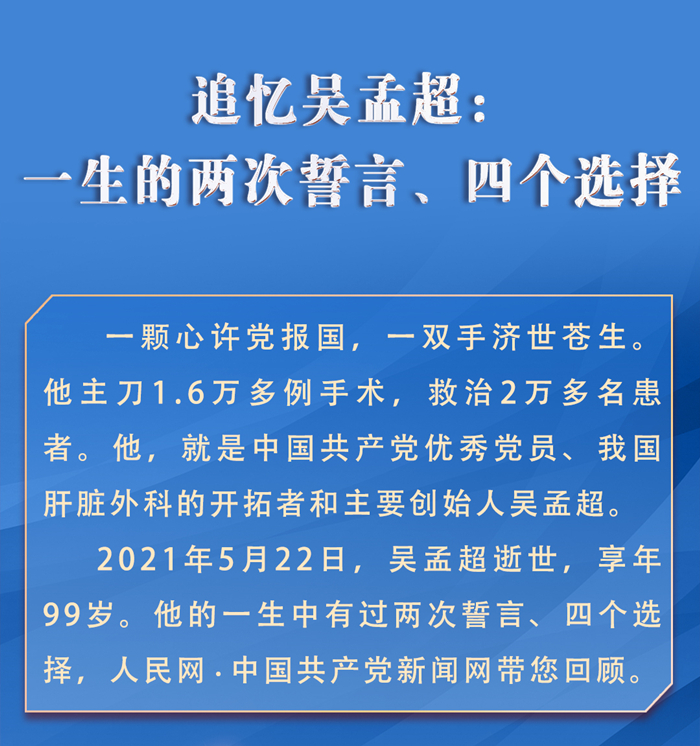 吴孟超的生平简介 吴孟超的生平简介