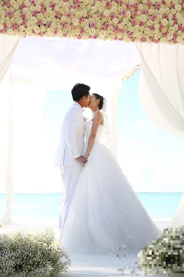 佟丽娅婚纱照 佟丽娅婚纱照