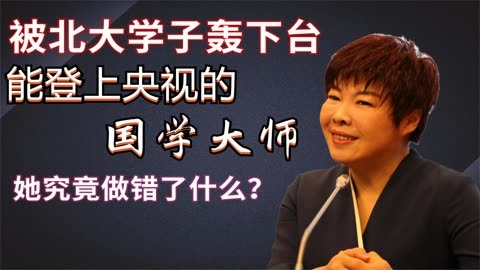 于丹北大被轰原因