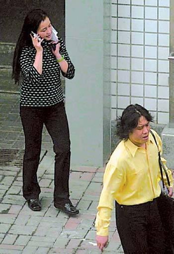 顾长卫与神秘女子 顾长卫与神秘女子