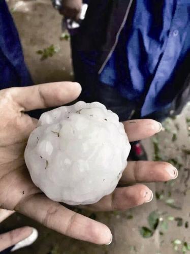 北京突降冰雹大如鹌鹑蛋 北京突降冰雹大如鹌鹑蛋