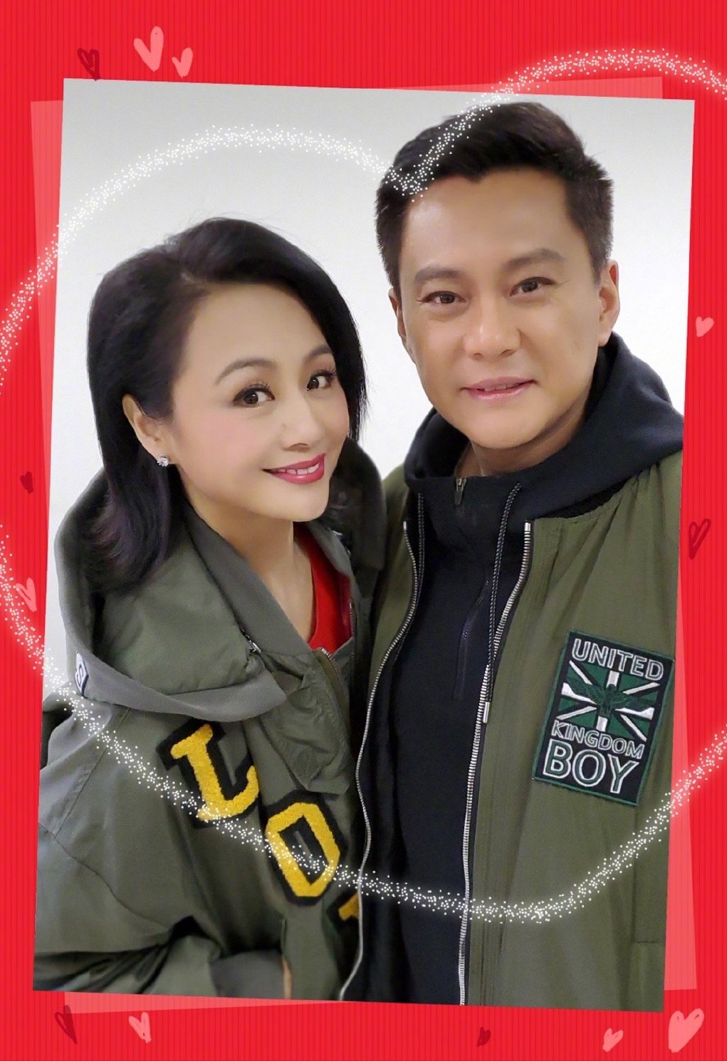 王斑曹颖婚纱照