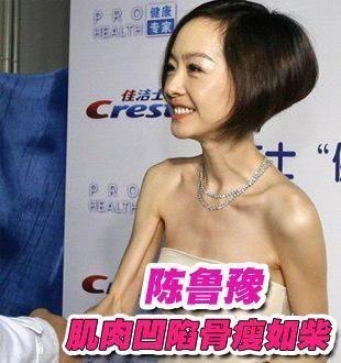 陈鲁豫为什么那么瘦 陈鲁豫为什么那么瘦? 