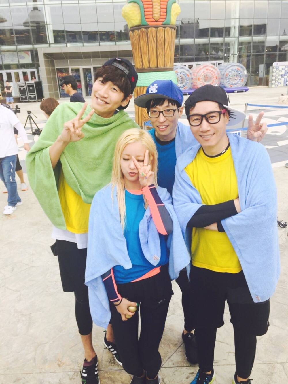 runningman千正明 runningman千正明报歉2013 