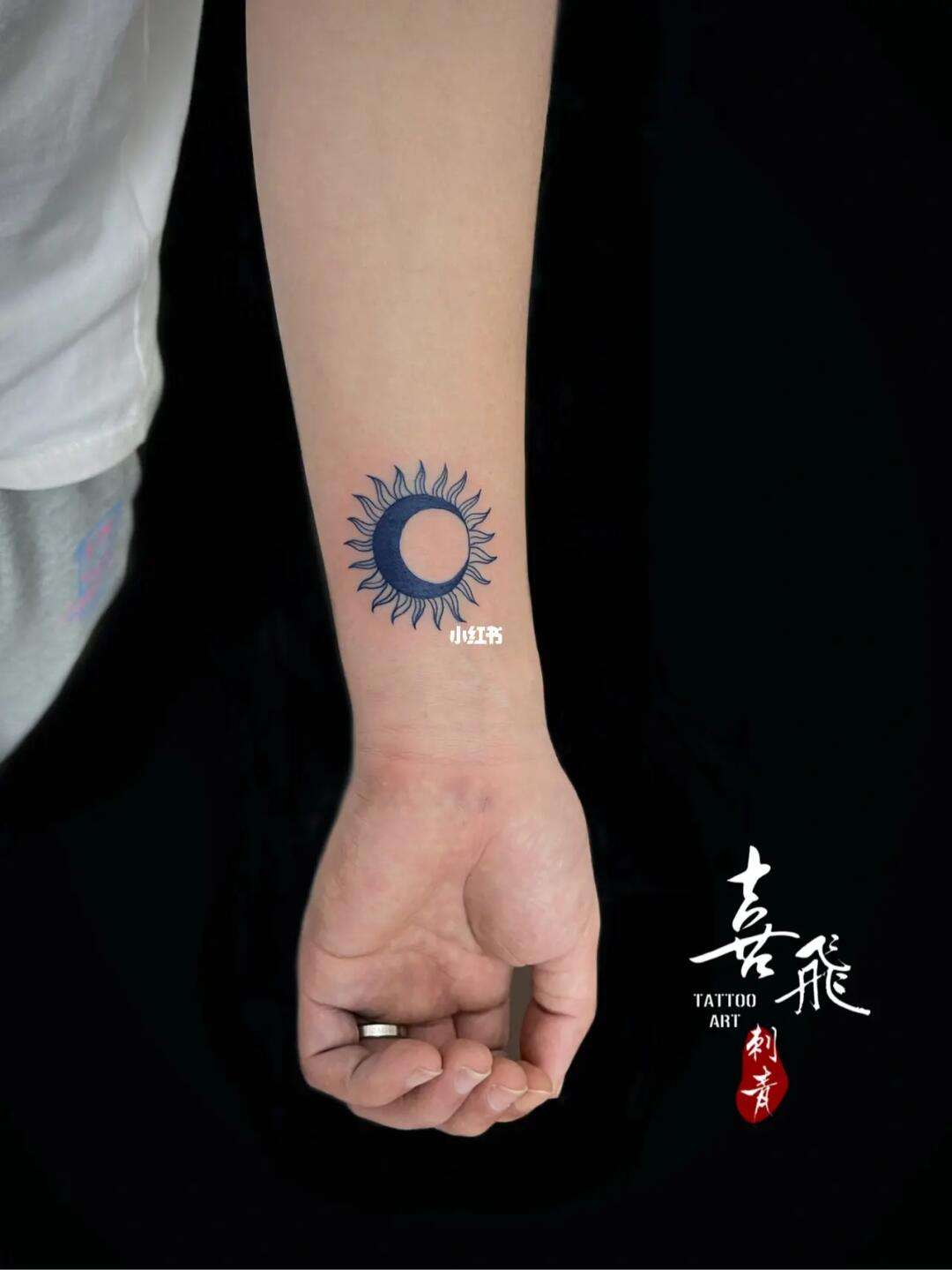 bigbang太阳纹身 bigbang太阳ringa