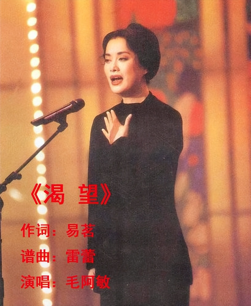 毛阿敏简介个人简历 毛阿敏简介及简历 