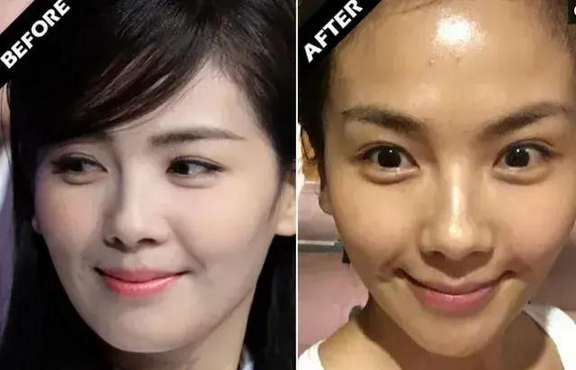 明星素颜对比照 明星素颜对比照图片