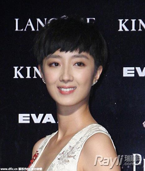 桂纶镁剪短发 桂纶镁发型 